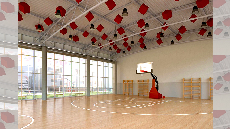 spor salonu akustik ses yalıtımı